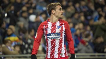 22/12/17 PARTIDO PRIMERA DIVISION 
 ESPANYOL - ATLETICO DE MADRID 
 GRIEZMANN TRISTEZA