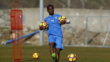 Koné quiere minutos lejos del Leganés; Bélgica, una opción