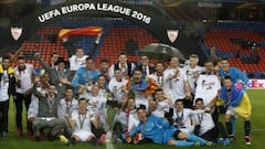 Pictures of Sevilla's Europa League final win over Liverpool