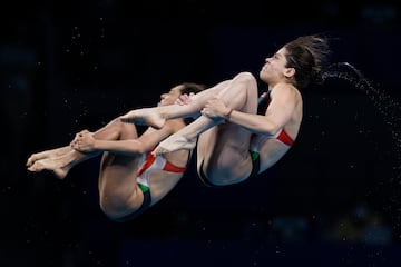 Las imágenes del bronce de México en clavados sincronizados