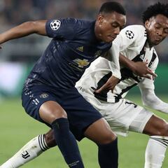 Cuadrado hace un buen partido, pero Juventus cae ante el United