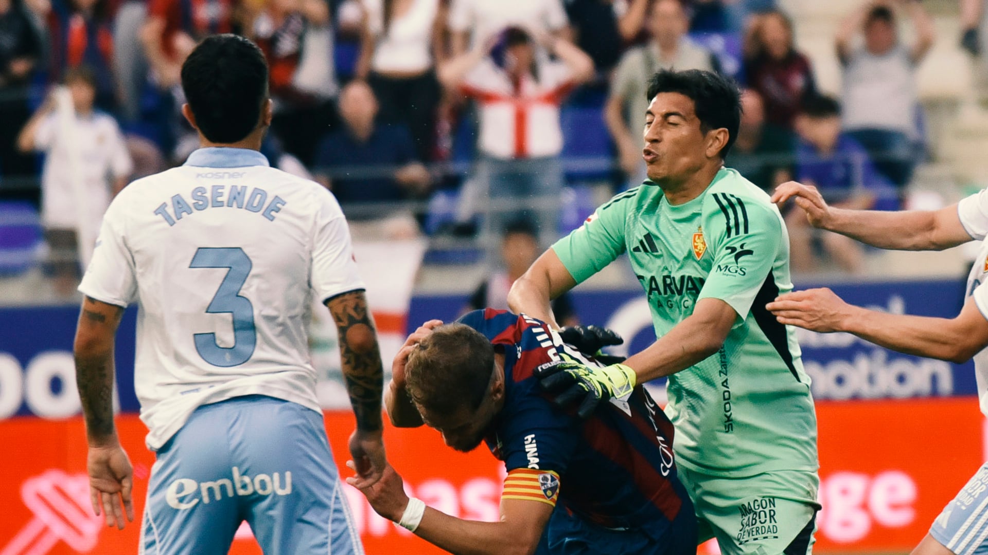 Sanción de 13 partidos a Andrada por su puñetazo