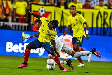 La Selección Colombia venció 2-1 a Honduras en amistoso disputado en Fort Lauderdale con goles de Juan Fernando Quintero y Andrés Colorado. Kervin Arriaga anotó para el equipo del Bolillo Gómez.