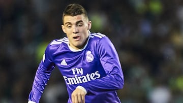 El croata del Real Madird, Mateo Kovacic, durante un partido de Liga Santander.