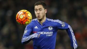 Eden Hazard está en la agenda pero lleva mala temporada