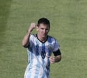 Messi y Romero evitan el ridículo de Argentina ante Irán