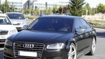 Ramos, esta mañana en Sanitas-La Moraleja