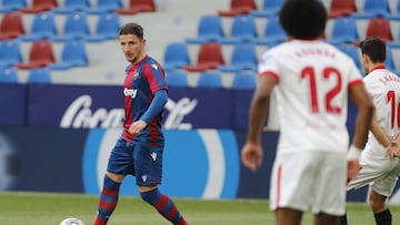 21/04/21 PARTIDO PRIMERA DIVISION JORNADA 31
 LEVANTE UD - SEVILLA FC
 ENIS BARDHI