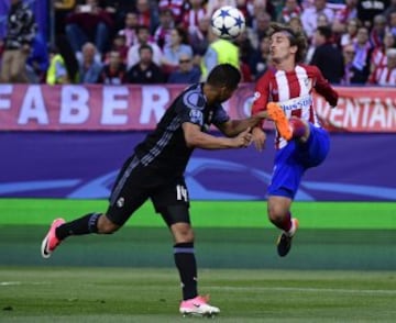 Casemiro and Antoine Griezmann.