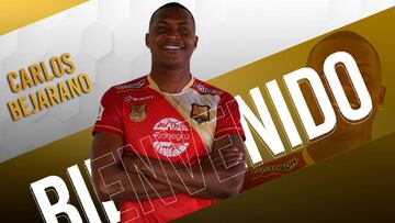 Carlos Bejarano, nuevo arquero de Rionegro