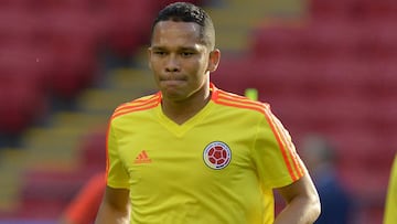 Carlos Bacca, el primero en unirse a la Selecci&oacute;n Colombia