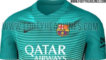 ¿Será esta la tercera equipación del Barcelona?