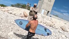 Arrestan a Ben Gravy por cruzar una frontera surfeando: “Fue una tontería”