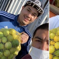 "No le hago asco al trabajo": el jugador de Colo Colo que vende y reparte limones