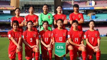 La Selección China de Fútbol.