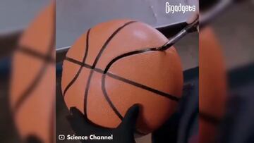 ¡Arte puro! Así se crea un balón de baloncesto desde cero