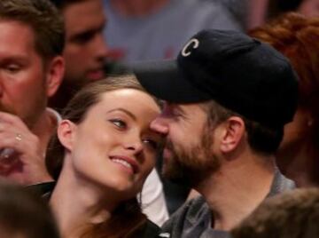 La actriz Olivia Wilde con el actor Jason Sudekis.