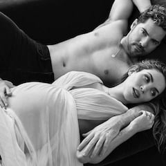 El espectacular posado de Bisbal y Rosanna Zanetti antes de ser padres