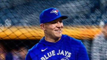 Daulton Varsho debuta en la temporada con una atrapada histórica para los Blue Jays