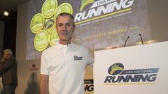 Mart&iacute;n Fiz, durante la presentaci&oacute;n de la Liga Nacional de Running.