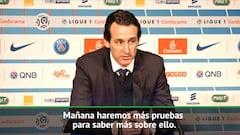 Emery, optimista: "Diría que Neymar jugará contra el Madrid"