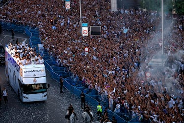 Apoteosis histórica en Cibeles