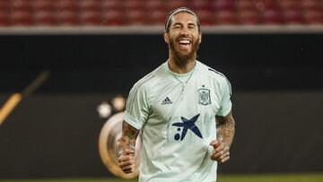 02/09/20 ENTRENAMIENTO DE LA SELECCION ESPA&Ntilde;OLA  ESPA&Ntilde;A 
 SERGIO RAMOS