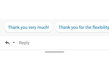 Outlook te sugerirá respuestas en tu móvil