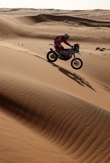 Mason Klein de Hoto Factory Racing en acción durante la etapa 6.