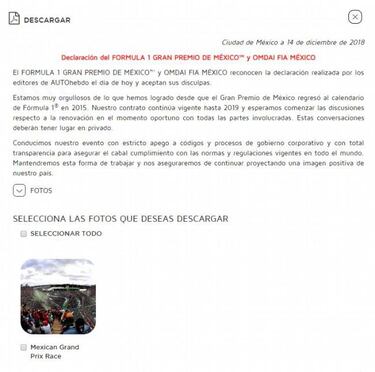 Revista francesa se disculpó tras levantar falsos en contra del GP de México