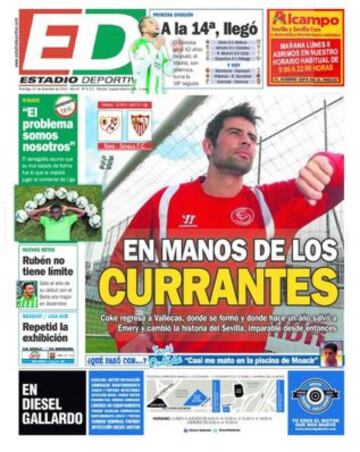 Portadas de la prensa deportiva