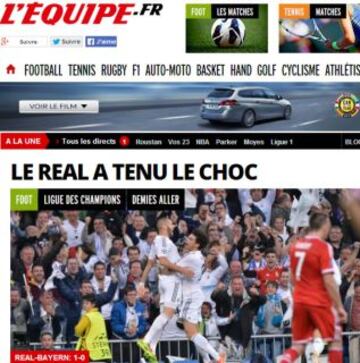 Portadas de la prensa extranjera