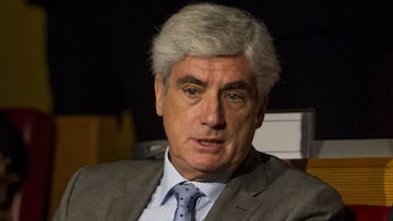 El gerente del Atlético de Madrid, Clemente Villaverde.