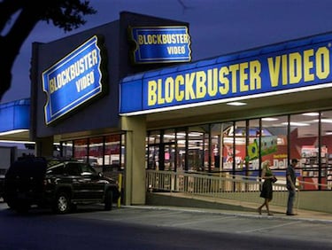 Blockbuster, otra cadena más que entra en bancarrota