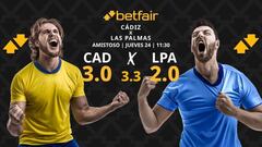 Cádiz CF vs. UD Las Palmas: horario, dónde ver y pronósticos