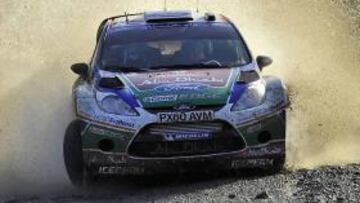 <b>A POR TODAS. </b>Latvala ya tiene muy poco que perder.