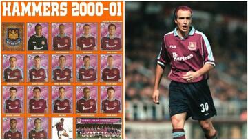 Las estrellas con las que coincidió Margas en West Ham