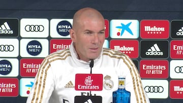 La frase de Zidane que desató las carcajadas en sala de prensa: "¿Un poco? Eres muy peliculero"