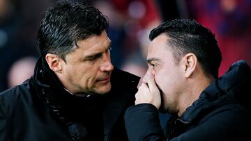 11/2/24 PARTIDO PRIMERA DIVISION
BARCELONA - GRANADA
ALEXANDER MEDINA (E) GRANADA CF
XAVI HERNANDEZ (E) FC BARCELONA