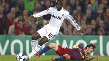 Diarra played for Real Madrid between 2009 and 2012.