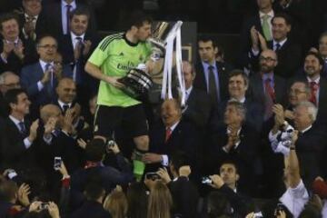 En la temporada 2013-2014 en la que se estrenaba como entrenador Carlo Ancelotti disput¨® ¨²nicamente los partidos de Copa del Rey y Liga de Campeones, logr¨¢ndose ambos t¨ªtulos. Destacaron sus actuaciones en la final de Copa del Rey ante el Barcelona.