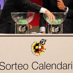 Sorteo del calendario de Liga: fechas y partidos por jornada en Primera y Segunda