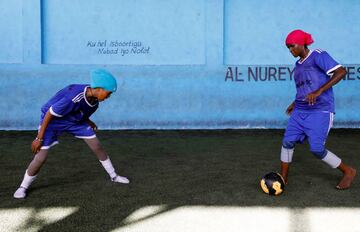 'Golden Girls' el primer club de fútbol femenino de Somalia
