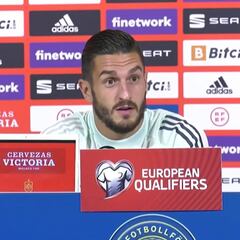 "Lo que más me importa es el partido de mañana, ni Saúl, ni Griezmann ni el Atlético"