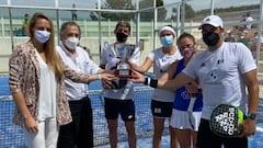 Mañana de pádel y celebración argentina en Madrid