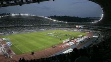 El estadio de Anoeta, de la Real Sociedad