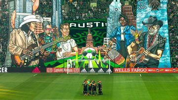 Austin FC debut&oacute; en el Q2 Stadium este s&aacute;bado en lo que fue su primer partido en su estadio. El ambiente fue espectacular y tambi&eacute;n trajo el primer tifo.