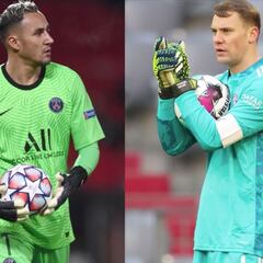 Keylor Navas vs. Neuer: los datos que les sitúan como los mejores porteros de la Champions
