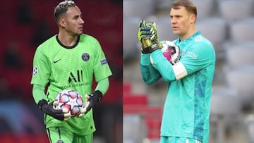 Keylor Navas vs. Neuer: los datos que les sitúan como los mejores porteros de la Champions