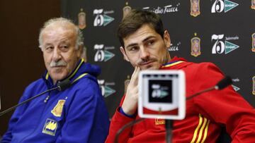 Del Bosque: "No debí decir lo de Casillas; cometí un error"